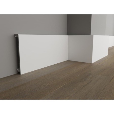 Skirting shock -resistant white 100x16x2000mm