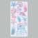 Interior color sticker "Underwater residents" 30x60 cm