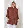 Women's tunic, size 62, brown color