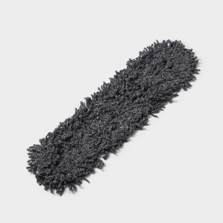Nozzle for a flat mop of the share of art. 3092576, 62 × 13 cm, microfiber, gray color