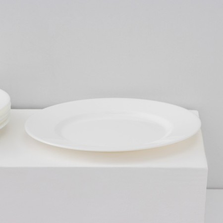 A set of dessert plates Luminarc EVERYAYDAY, D = 19 cm, glass -ceramic, 6 pcs, white color-1