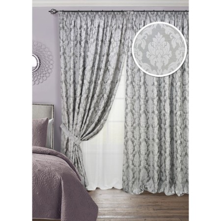 Set ESKAR: Delires 200x270 cm - 2 pcs, tulle 270x450 cm, grab - 2 pcs