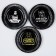 A disposable paper plate “You are the best”, a set of 6 pcs.