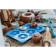 The form for baking the share "Sweets. Donut and chamomile ”, silicone, 25.5 × 17.5 cm, 6 cells, color mix