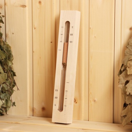 Sanding clock for a bath and sauna closed CPS-1Sh (15 min) in a box