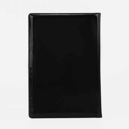 Cover for passport, black color-1