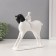 Souvenir Polystone "Abstraction. Man on a horse" White 7x22x21 cm