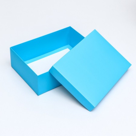 The box is folding, cover is, turquoise, 24 x 17 x 8 cm-3