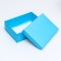 The box is folding, cover is, turquoise, 24 x 17 x 8 cm