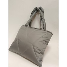 Female bag mila nylon color steel