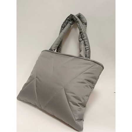 Female bag mila nylon color steel