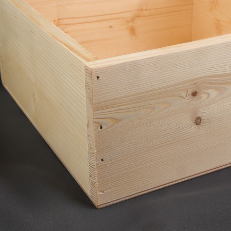 Needlework box, wooden, 20 × 20 × 9 cm-2