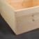 Needlework box, wooden, 20 × 20 × 9 cm