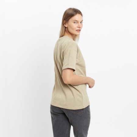 Women's T -shirt "Heart", Khaki color, size 54-3