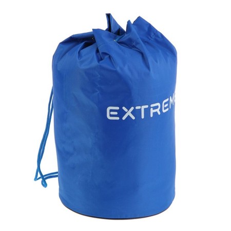 A bag for shoes and balls 390 x 335 mm, round bottom, sd-4, (polyester density 420d), blue-1