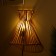 Lamp wall -mounted from the rattan "Hawaii" 1x120W, E27, 30x15x30 cm