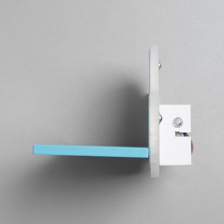 Bra "Machine" LED 18W blue 35x25x8cm-6