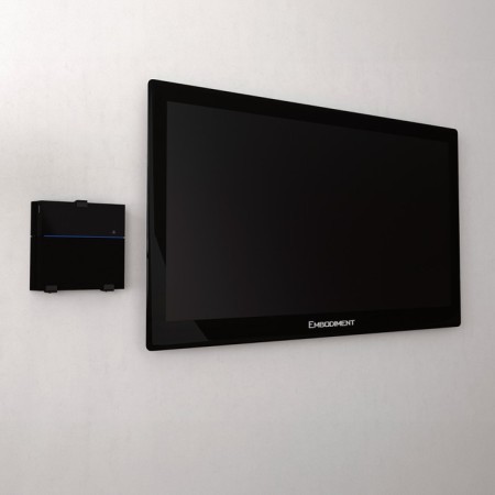 Universal bracket for game consoles, wall, black-1