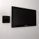 Universal bracket for game consoles, wall, black