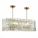 Suspension lamp ST LUCE. SL1170.303.12. Fabio. 12x40 W, E14, 100x35x29 cm, brass color