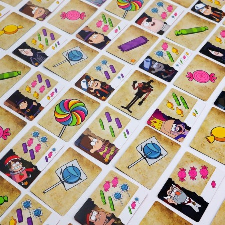 The board game "Happy Letoween", Gravity Folz-4
