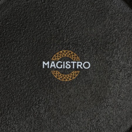 Porcelain dish for supply magistro pietra lunare, d = 22 cm, black color-4