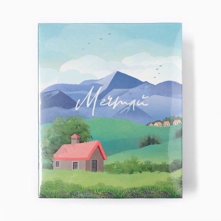 Set of terry napkins "Sunset" 30x30 cm -5pcs, 100% HL, 340g/m2-5