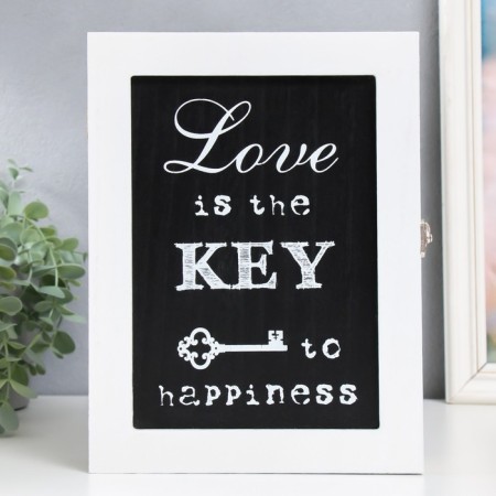 Klyuchnitsa tree 6 hooks "Love is the key to happiness" 20x5.3x26 cm