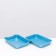 Medium pearl toilet with a mesh of 36 x 26 x 6.5 cm blue