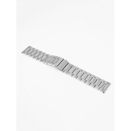 Watch strap, 22 mm, metal, L-17.5 cm