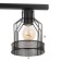 Lamp "Henry" 4he27 40W Black 78x14.5x23-123 cm
