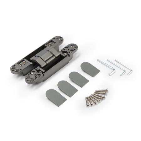 Loop Lockland hidden installation, 25x150 mm, with 3D regulation, graphite color-8