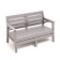 Sadovy sofa "Evpatoria" 124 x 65 x 79 cm, sand-gray