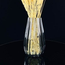 Decorative vase for Lenardi flowers, glass, 19 cm