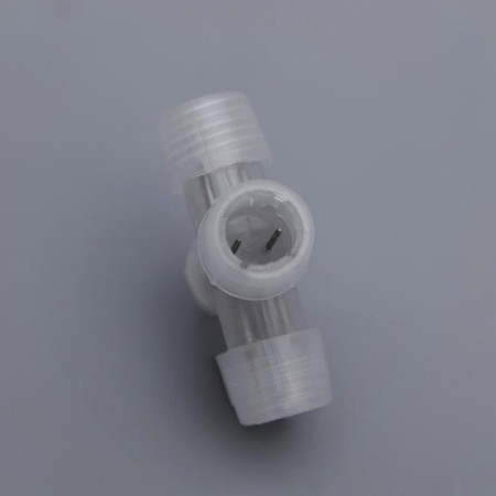 X-shaped connector Luazon Lighting for a light cord 13 mm, 2-PIN-1