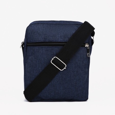 Male bag, blue color-3