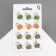 Brooch "Ballerina" Mini, Femininity, Color Mix (indivisible packing 12 pcs., Price per pcs.)