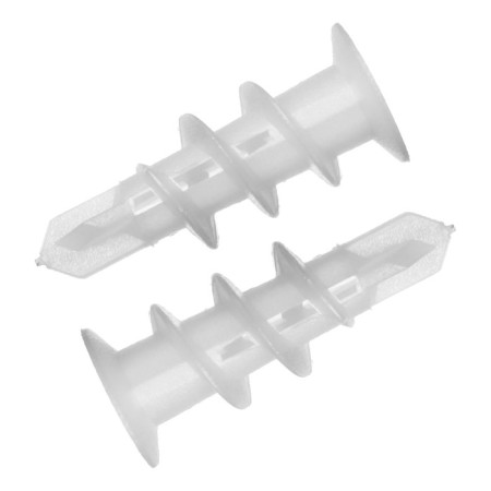 Dowel "bison" Driva, for drywall, with a drill, nylon, 100 pcs