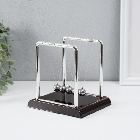 Pendulum "Technic balls" Square 13.5 x 13.5 x 11 cm-3