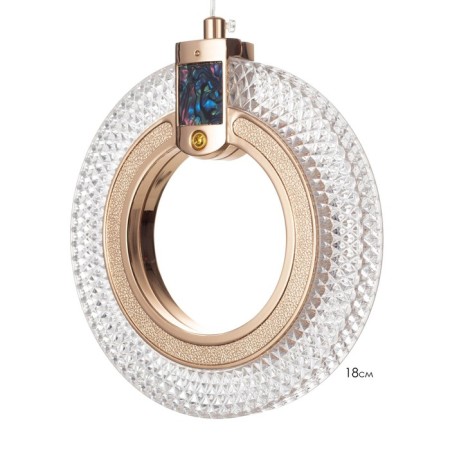 Lamp Bayerlux "Olyms" 1xLED 18W gold 18x2x20-210 cm-4
