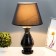 Table lamp "Versalya" E27 40W black 30x30x49 cm Risalux
