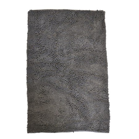 Bathroom mat, gray, 55x85 cm-2