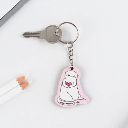 Gift set: notebook and keychain "Flower mood"-4