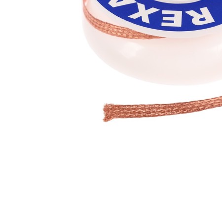 REXANT Copper Ribbon, to remove solder, d = 3 mm, 1.5 m-1