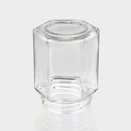 Glass jar for spices with a metal lid "Idell", 160 ml, 6.8 × 8.5 cm, mixing color mix-3