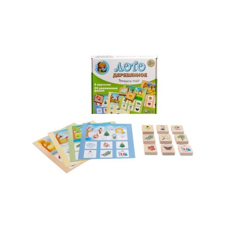 Loto wooden "Seasons"-5