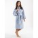 Frequency bathrobe, size 52, lilac color