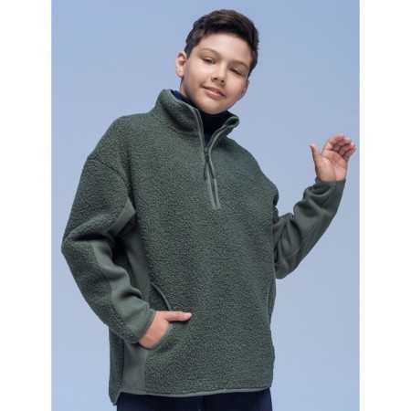 Jacket for boys, height 104 cm, khaki color