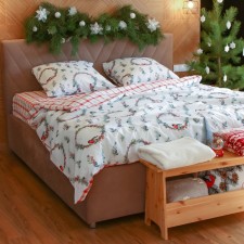 New Year. Bed linen 