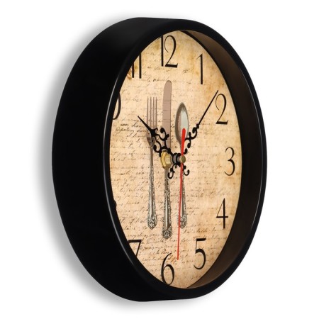 Wall watches, D-20 cm, kitchen, "devices", silent-1